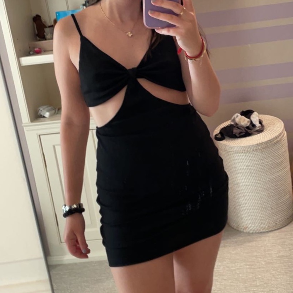 Shein Cutout Bodycon Dress